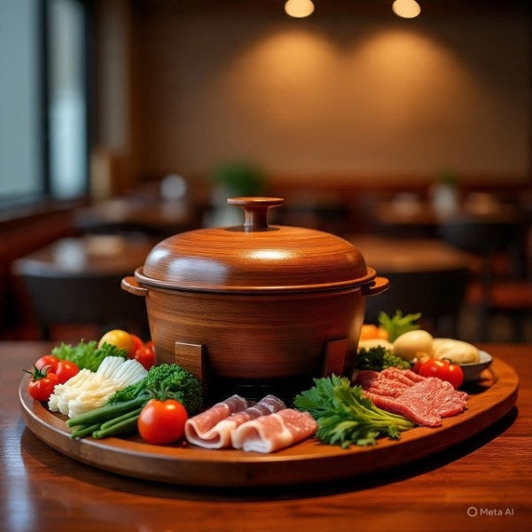 Traditional Wooden Hotpot