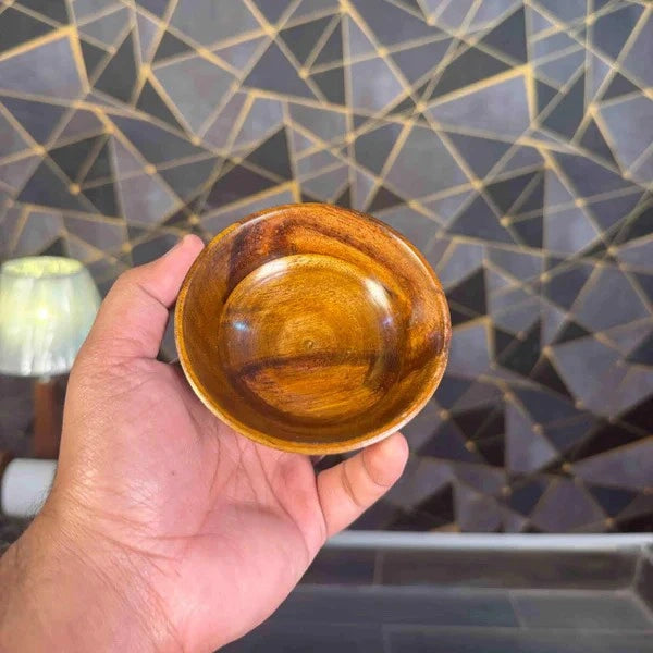 Wooden Crafted Bowl Set of 7 Pcs